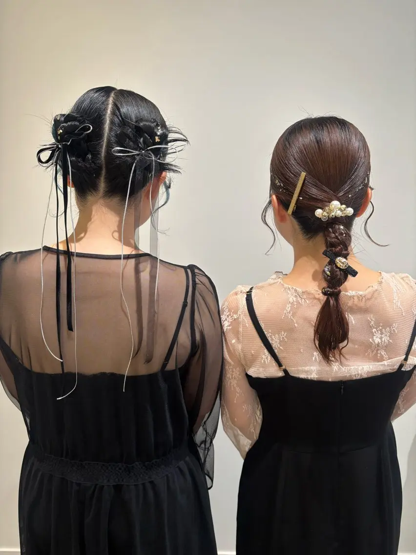 セミロング ヘアアレンジ ヘアセット マンツーマン 縮毛矯正/マユコのヘアスタイル