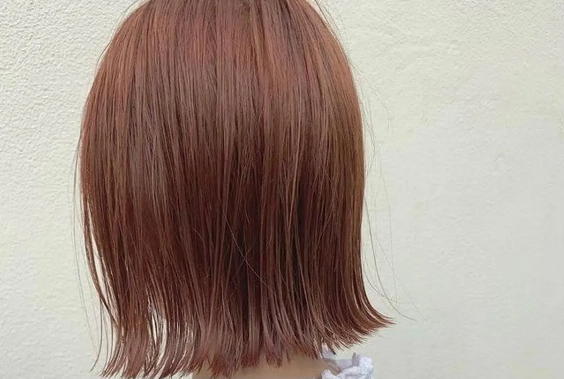 ミディアム カット ヘアカラー トリートメント ニシキオリ ユウキのヘアスタイル