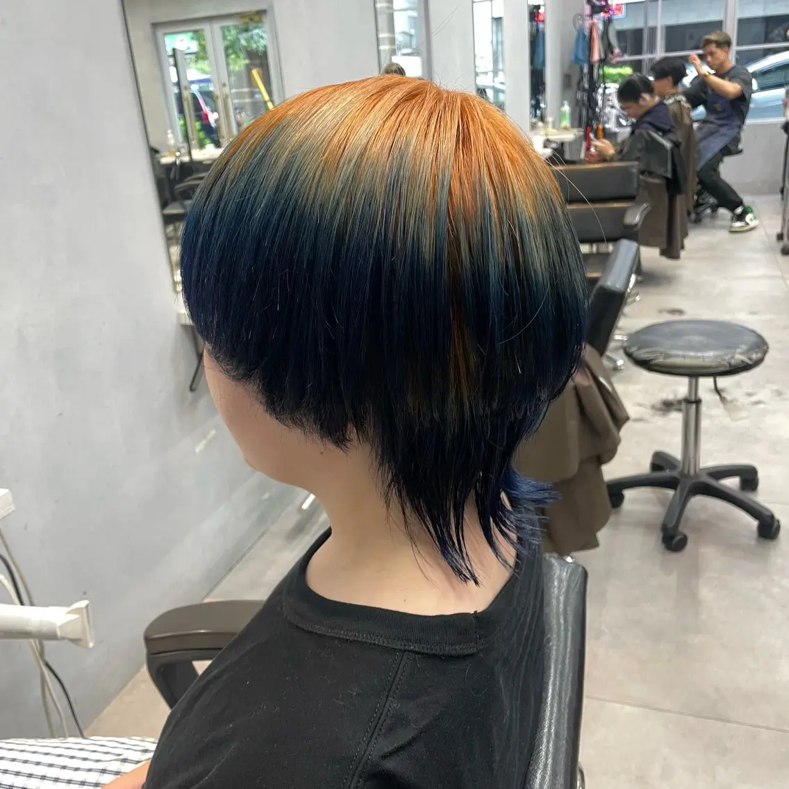 ミディアム ヘアカラー 🫧艶髪/ブリーチ 🐳honami🫧のヘアスタイル