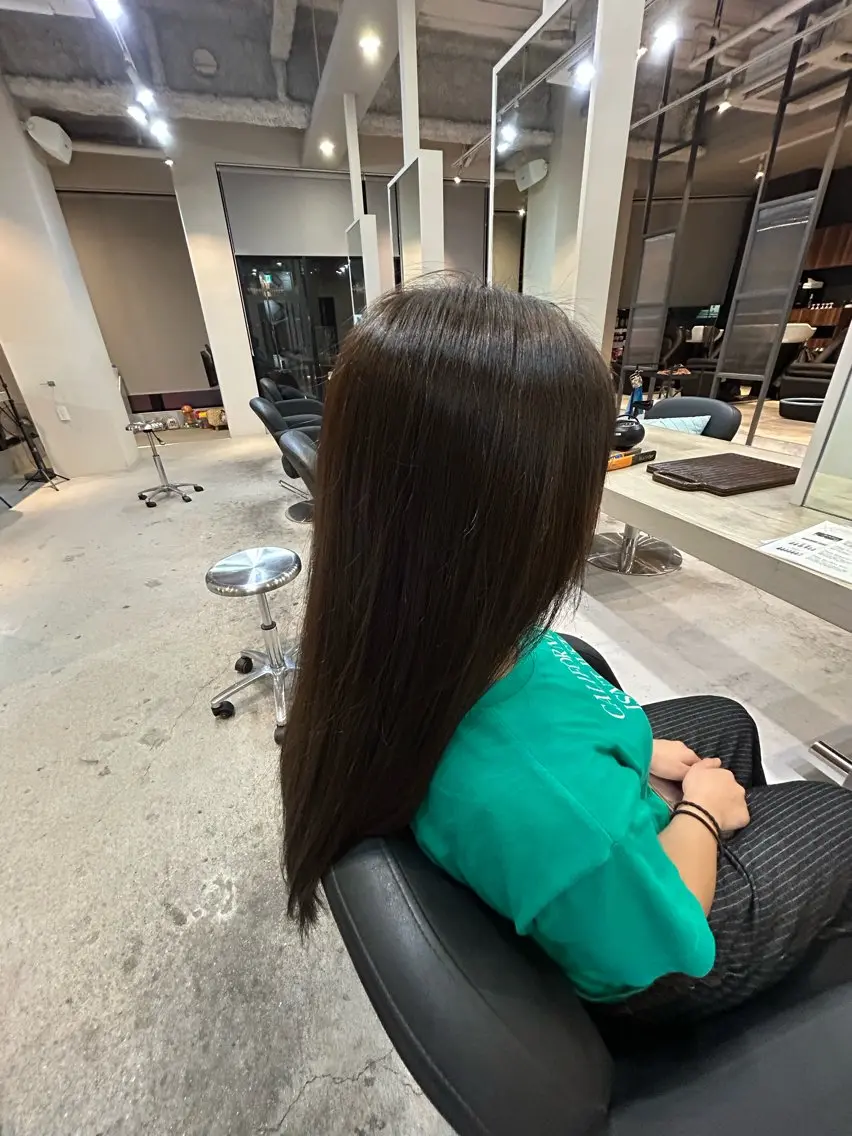 カラー ブラウンカラー ヘアカラー Lia taichiのヘアスタイル