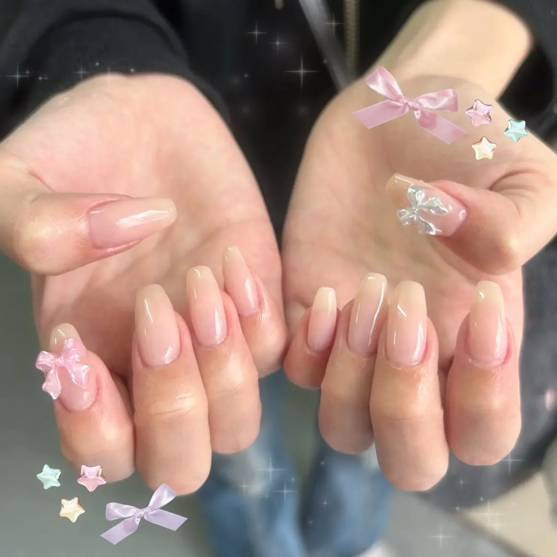 ネイル ハンドネイル フットネイル FUKA.⋆𝜗𝜚 /ゴテゴテ/カワイイのネイルデザイン