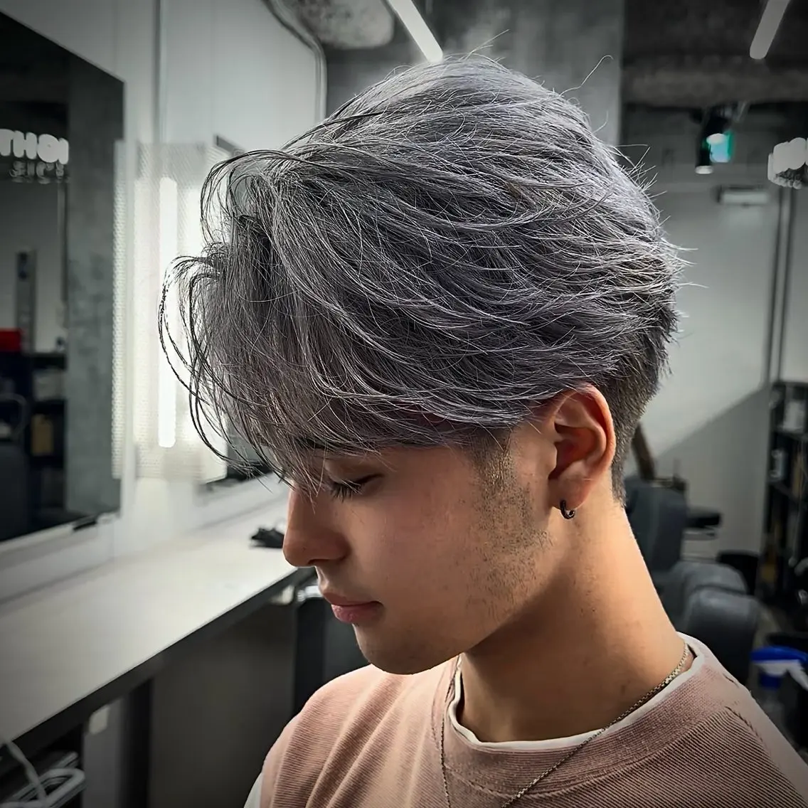 カラー メンズ カット ヘアカラー 🤍モテ/メンズ KEISHO🩶のヘアスタイル