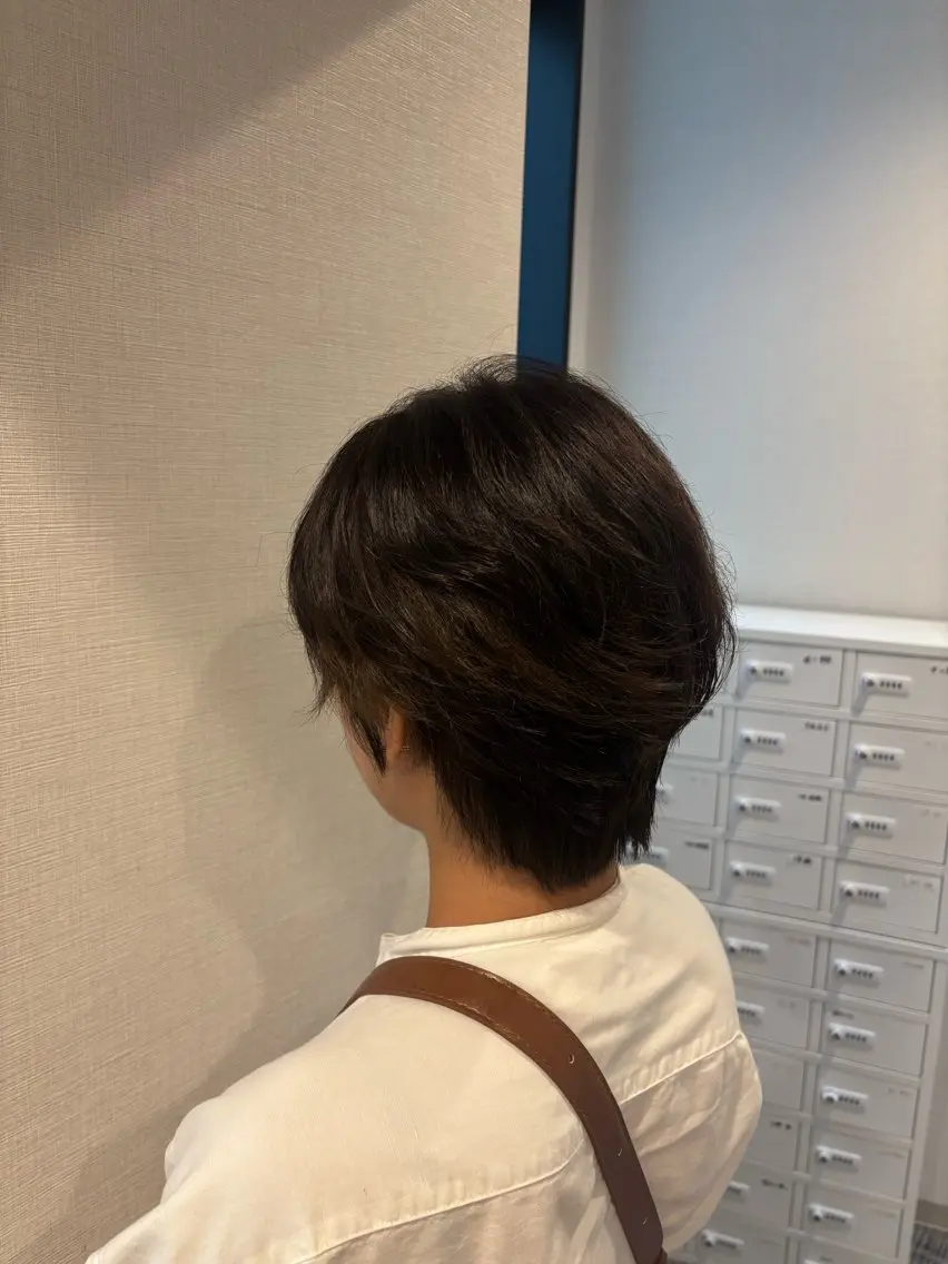 ショート ュィ/ 似合わせカットのヘアスタイル