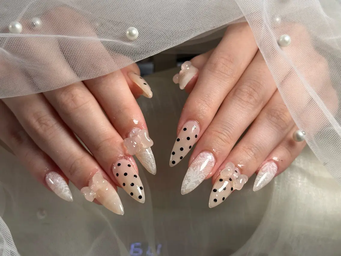 ネイル ハンドネイル 渋谷T&B ナサ ギ ロング無制限中✨のネイルデザイン