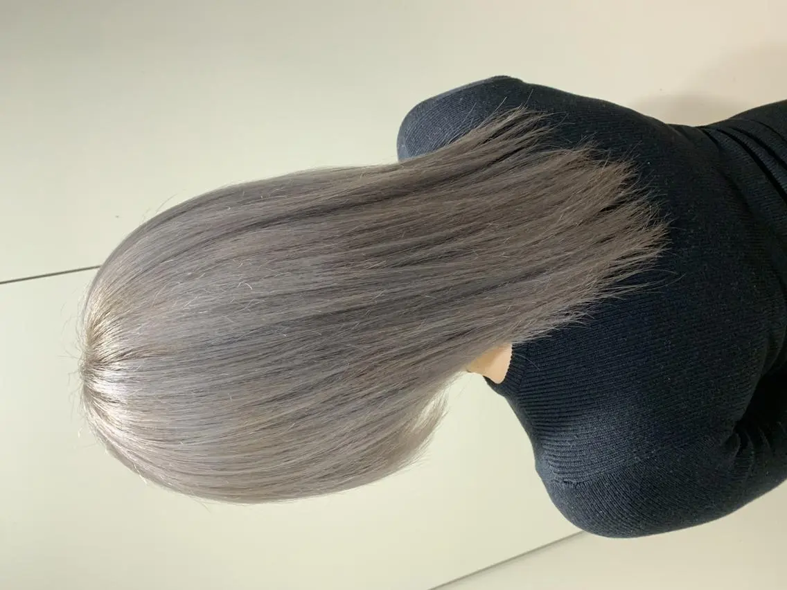 ミディアム カラー ブリーチ ハイトーンカラー ヘアカラー トリートメント ハイトーン得意😍 Lumiereのヘアスタイル