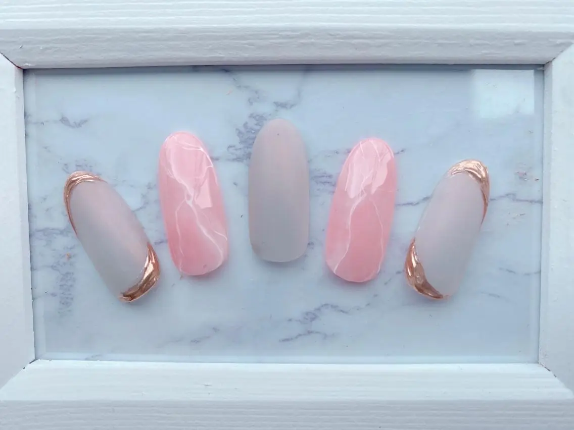 ネイル 大理石ネイル(マーブル) Era nailのネイルデザイン