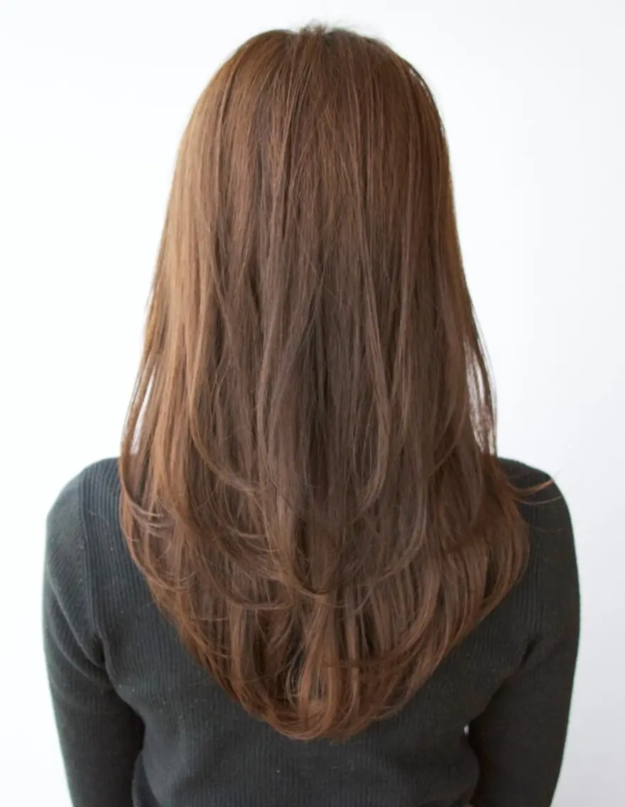 【無料】ロングレイヤーカットモデル募集中🫧✂️🤍の写真