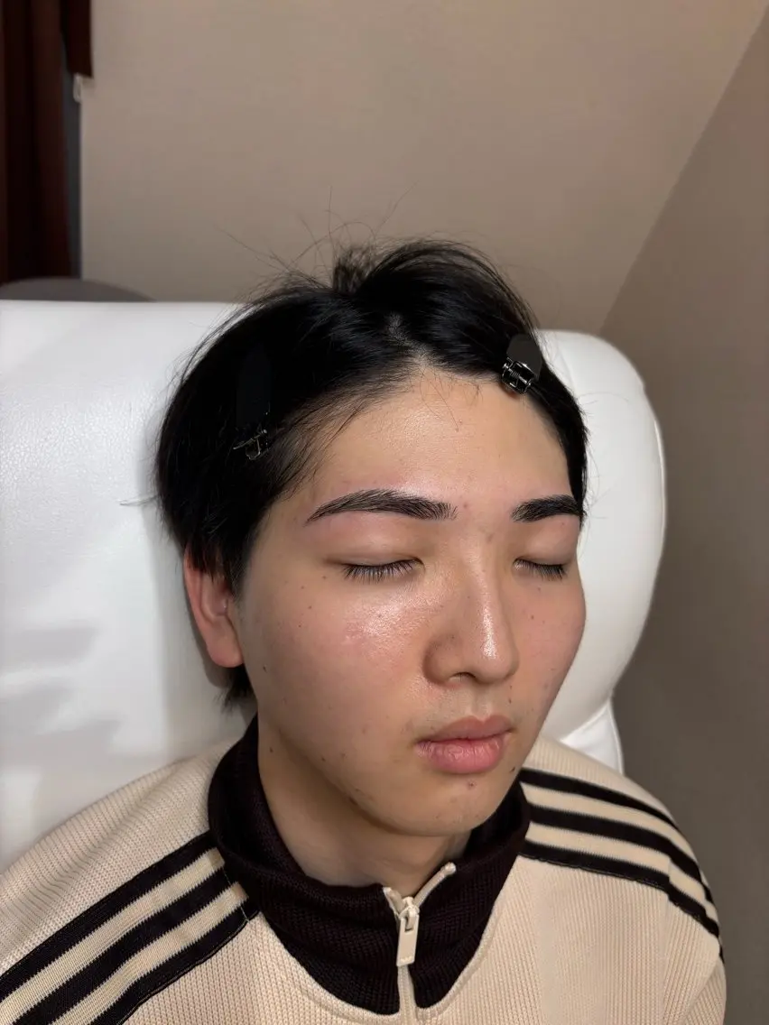 メンズ アイブロウ メンズ韓国風 メンズアイブロウ 眉毛ワックス脱毛 ワックス脱毛 眉カット その他(アイブロウ) アイブロウ 🫧misakiの眉毛・アイブロウイメージ