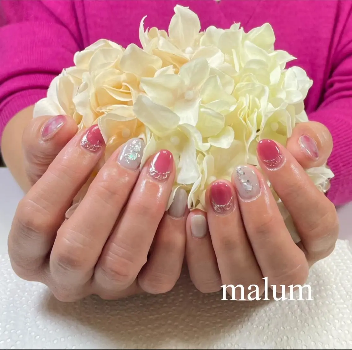 ネイル ハンドネイル malum nailのネイルデザイン