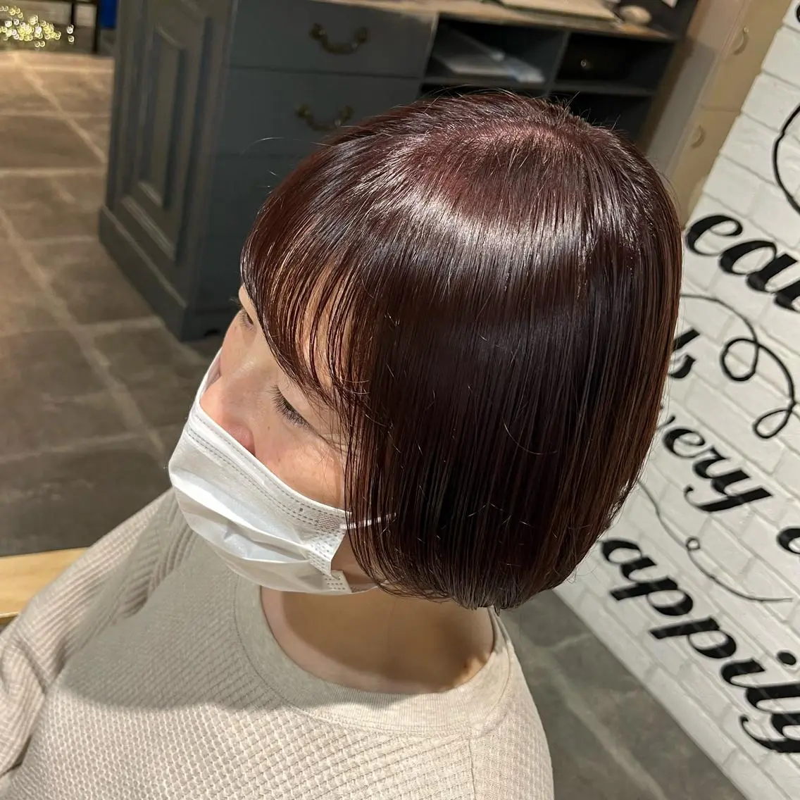 ミディアム カラー ブラウンカラー ピンクカラー ピンクブラウン 🫟メンズスタイル 特化型マナ🫟のヘアスタイル