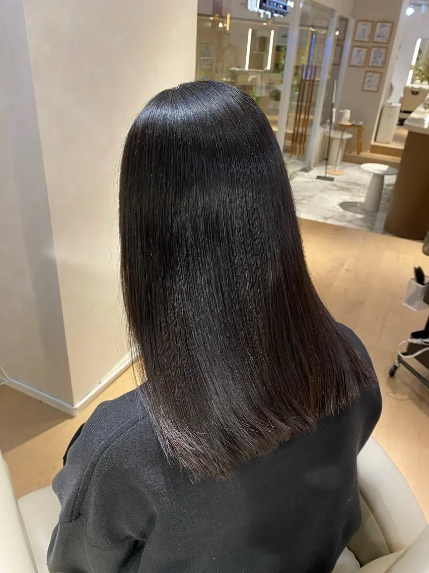 ロング 髪質改善 トリートメント 髪質改善ストレート ✂️前田龍之介のヘアスタイル