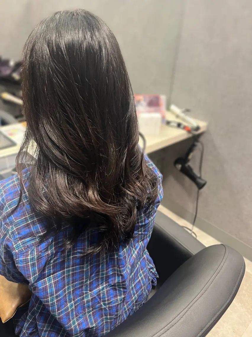 ロング ヘアセット 加藤 碧唯のヘアスタイル
