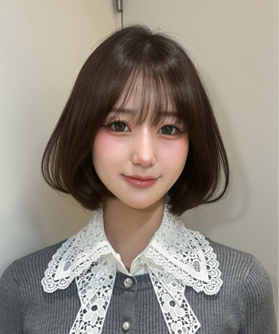 ショート ボブ 韓国風ヘア toco.⋆𝜗𝜚 / レイヤーボブ໒꒱のヘアスタイル