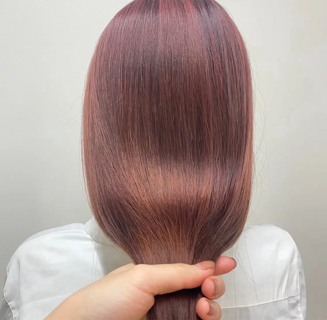 ロング カラー ヘアカラー トリートメント 🍊暖色カラー /ボブ/kanonのヘアスタイル