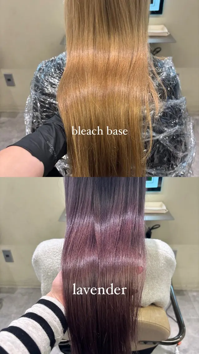 セミロング カラー ヘアアレンジ 💟似合わせカットカ ラーMizuki🐕のヘアスタイル