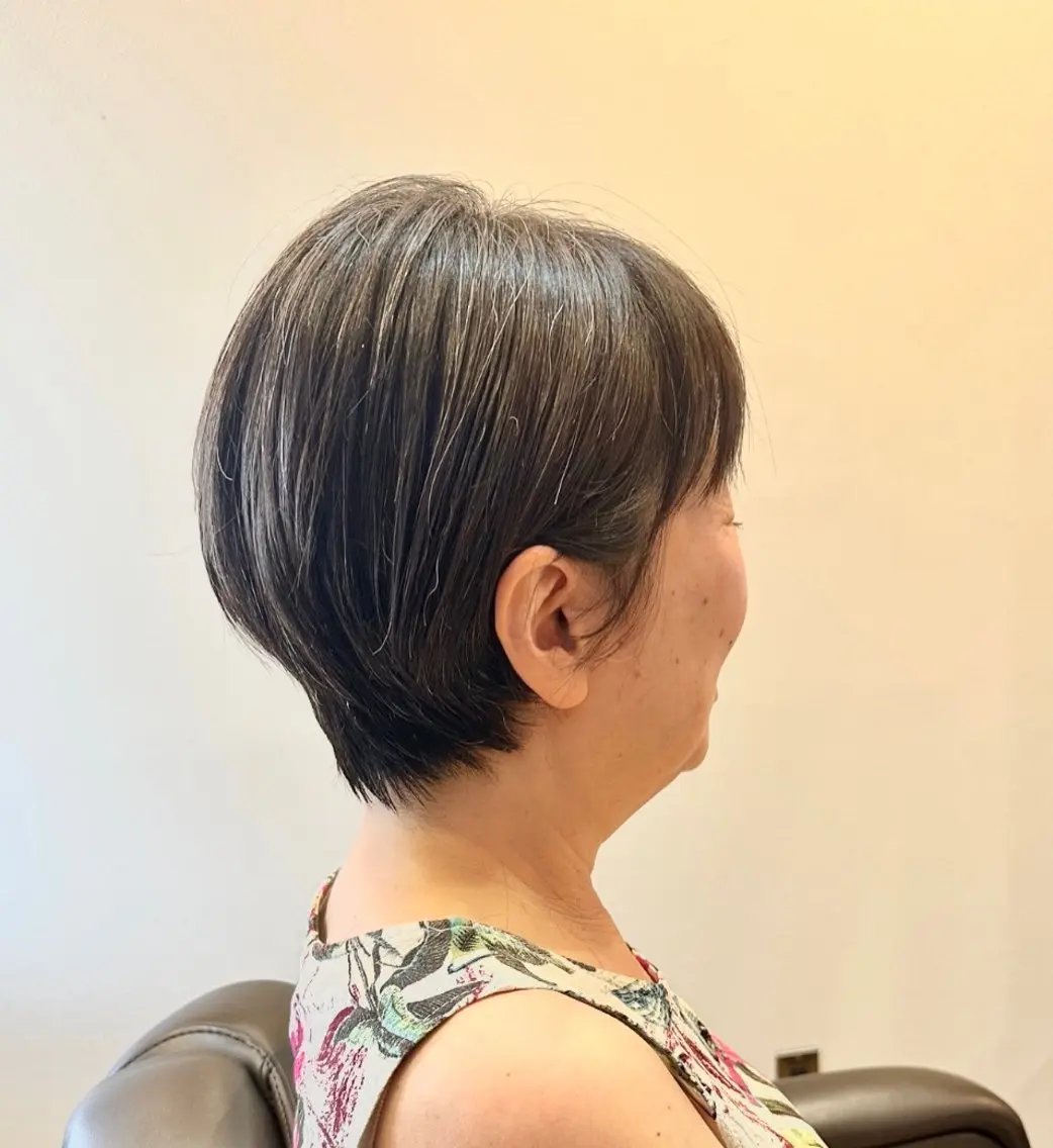 ショート ショートボブ ボブ ショートヘア 前田 加奈子のヘアスタイル