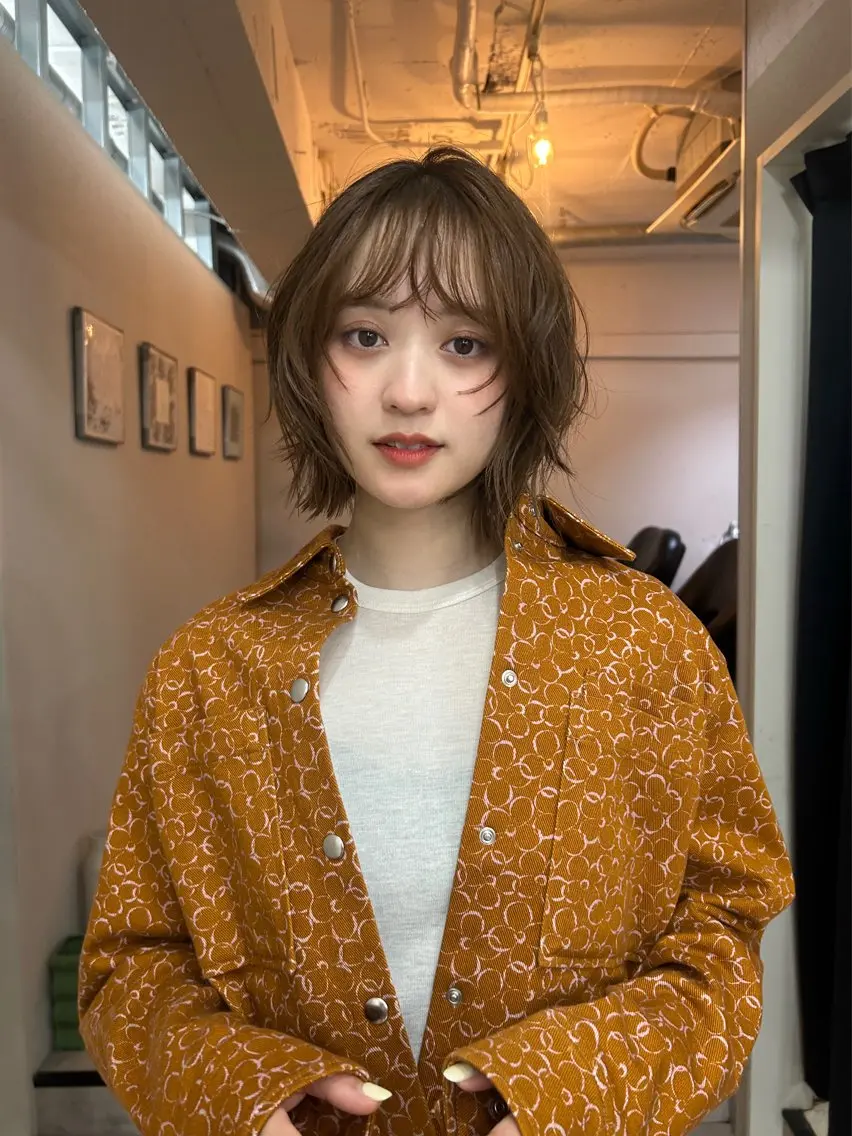 ショート カラー 透明感カラー/ chisaのヘアスタイル