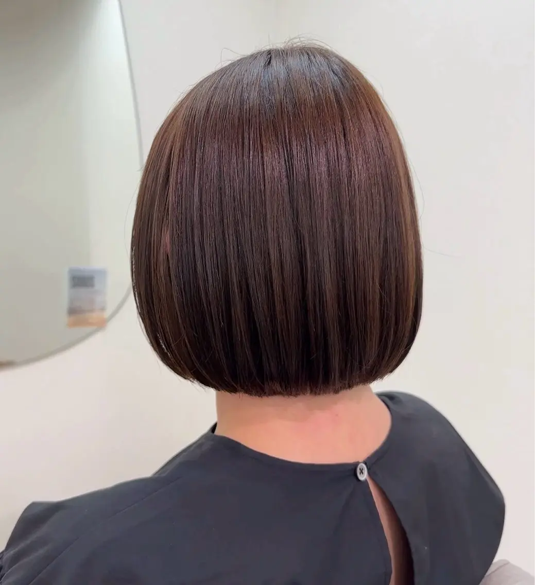 【ボブ】カット+シャンプー+髪質改善トリートメントの写真