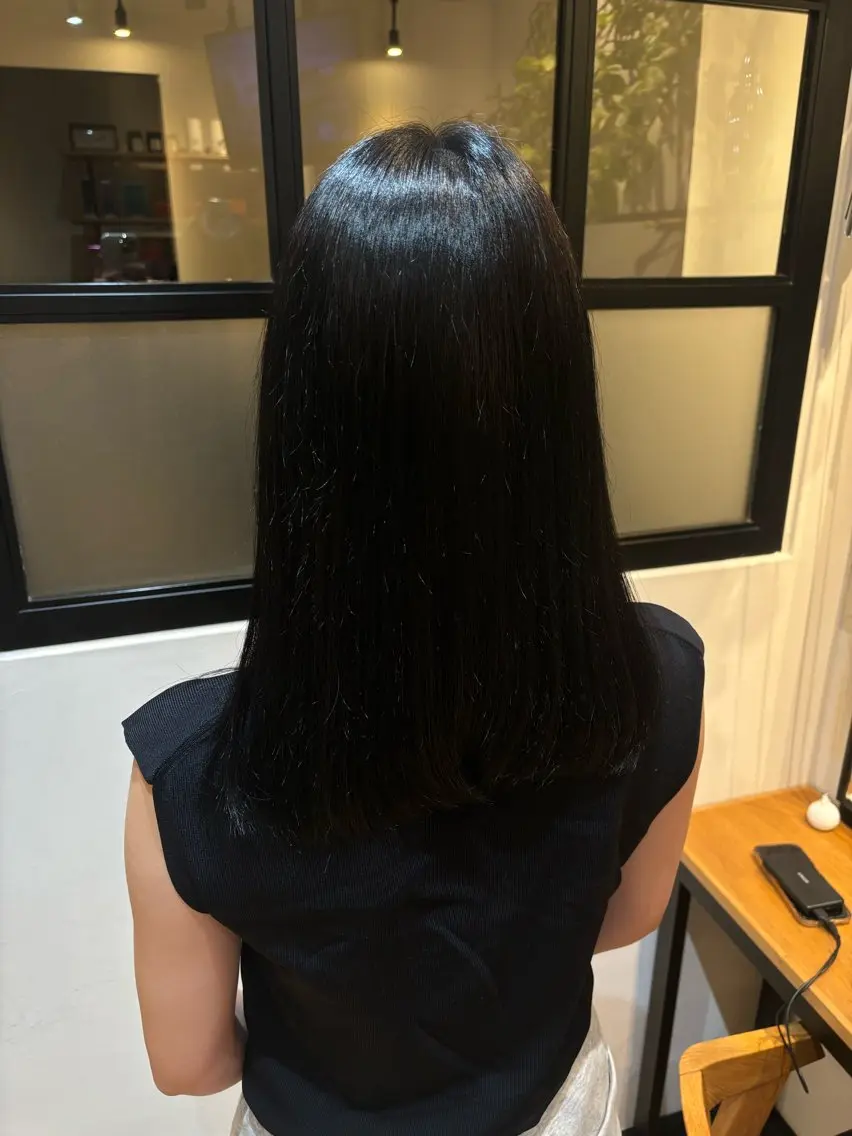 ロング カラー ヘアカラー トリートメント Kiara ⭐️ .｡.:*☆のヘアスタイル
