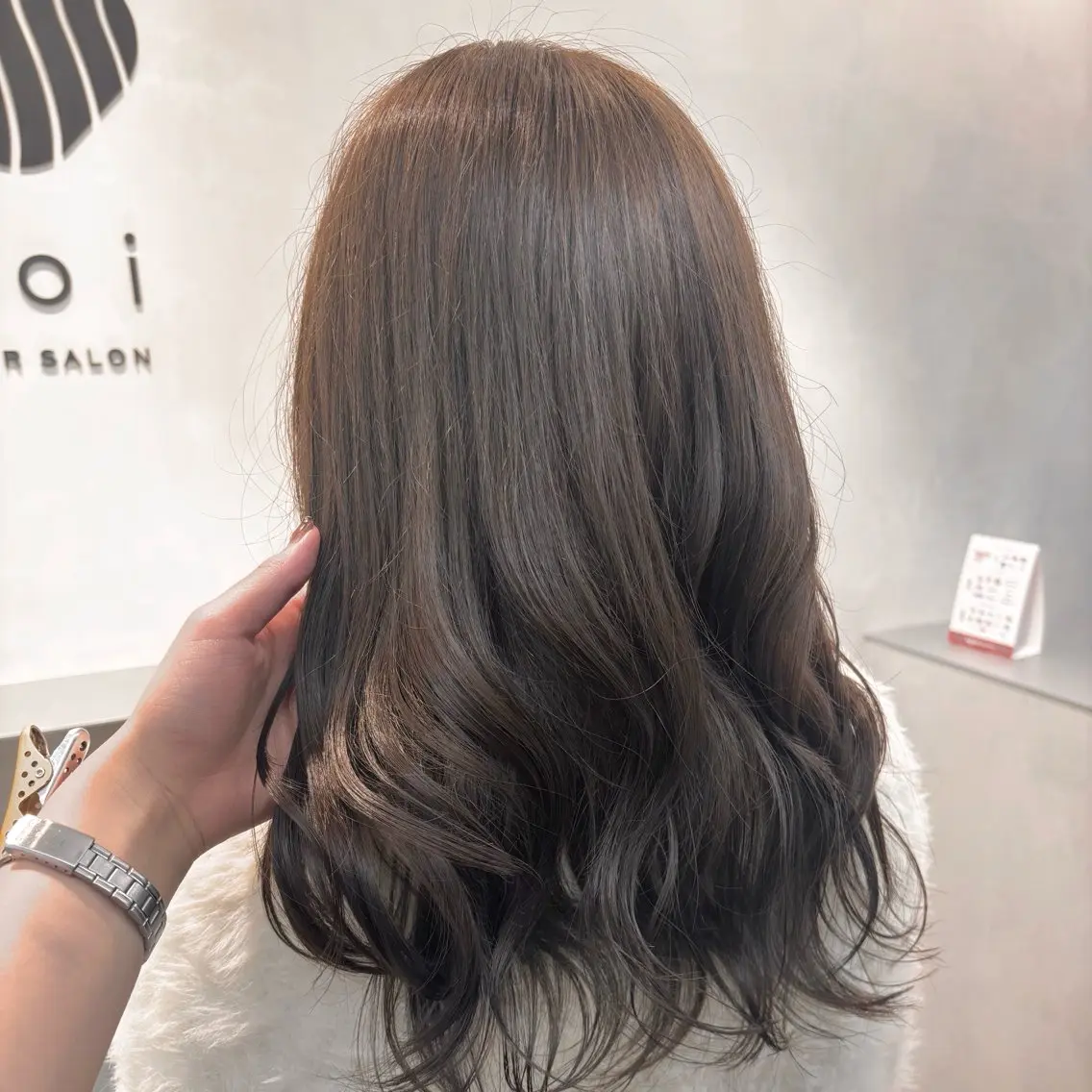 🩶カット×ケアカラー🩶の写真