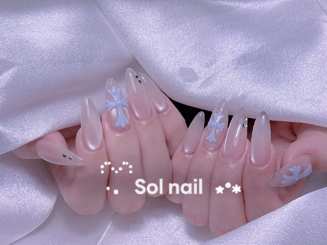 ネイル ハンドネイル ハンドケア Sol Nail ミネのネイルデザイン