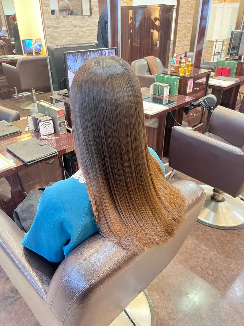 ロング レイヤーカット ロング パーマご相談ください 楓(かえで)🦋のヘアスタイル