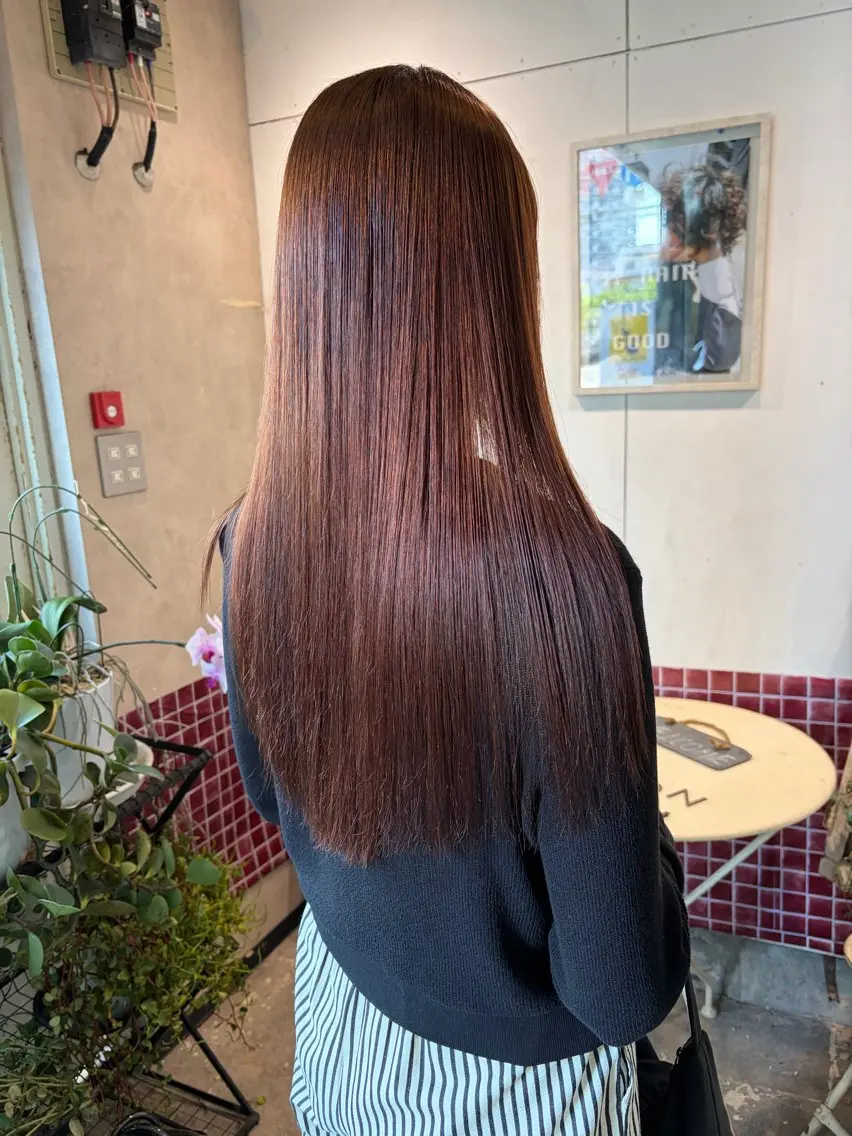 ケア酸性ストレートの写真