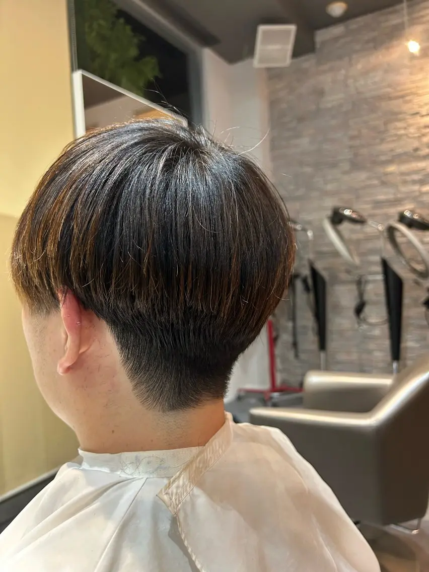 メンズ 塚腰 鳳生のヘアスタイル