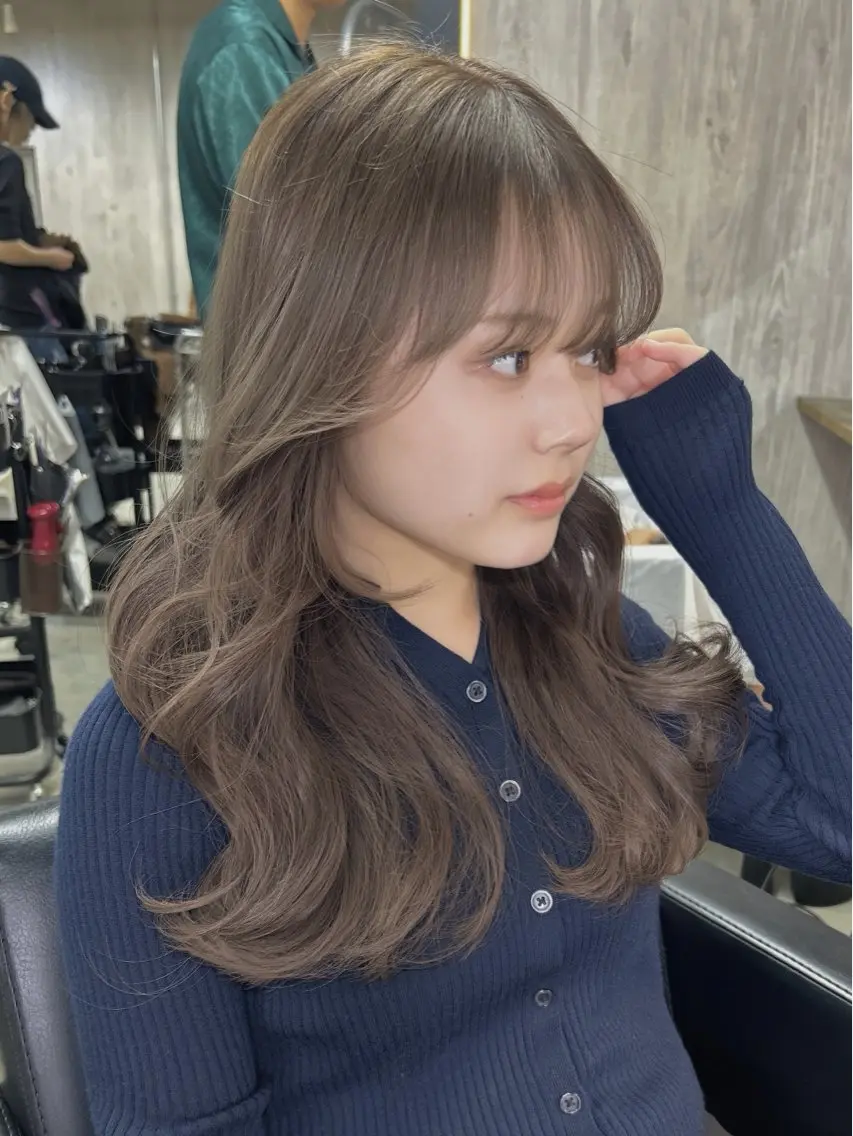 カラー 透明感カラー 福岡美容師 SOUTAのヘアスタイル