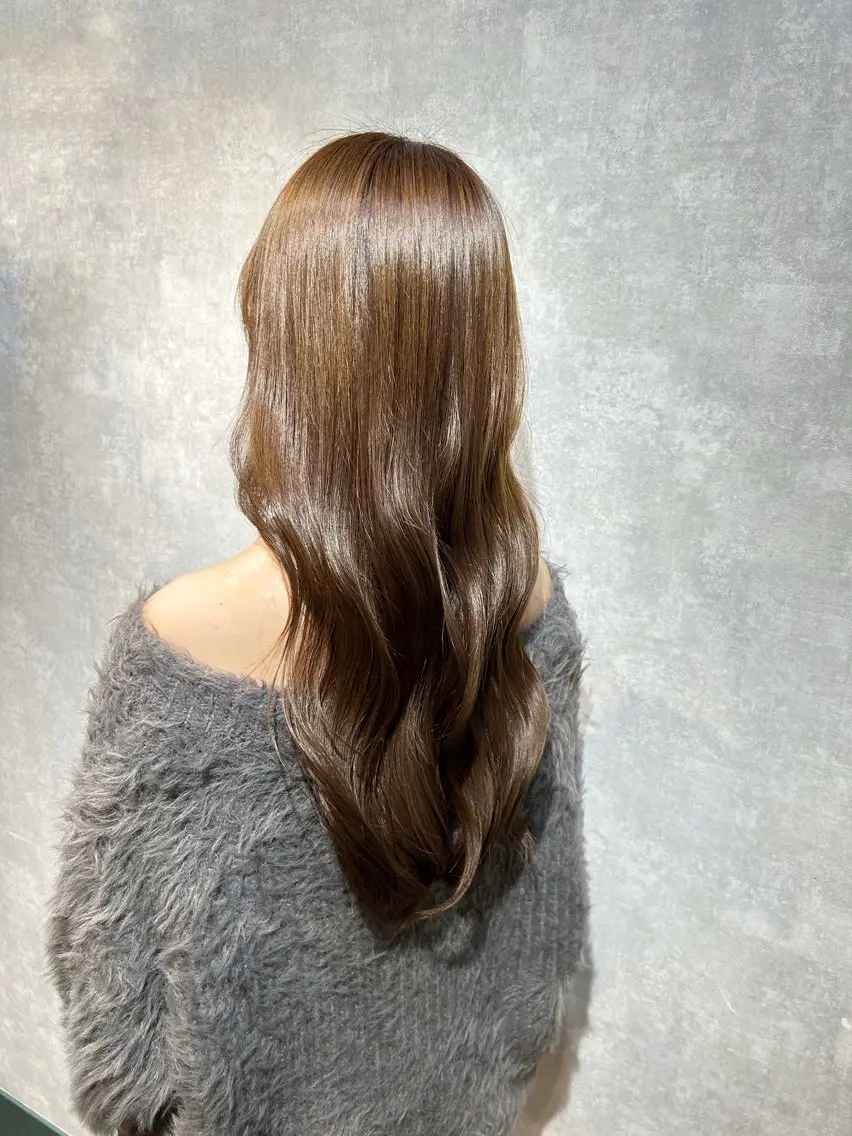 ロング カラー 𝐒𝐇𝐔𝐑𝐈 🦋艶カラー🦋のヘアスタイル