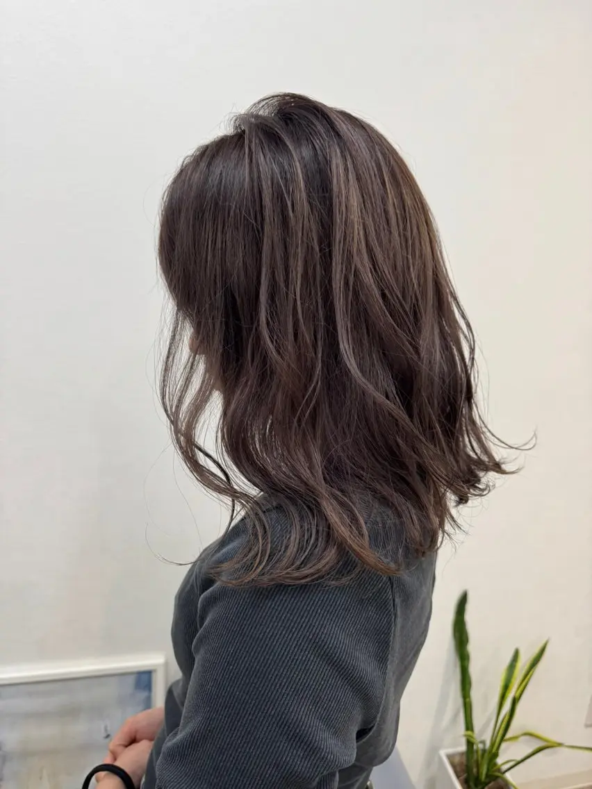 カラートリートメント込みの写真