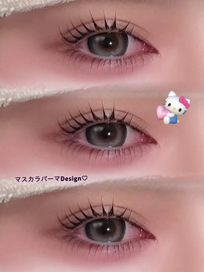 マツエク・マツパ パリジェンヌラッシュリフト 一重×まつ毛パーマ マツパ lazo 三番町店 miyu🖤のマツエク・マツパデザイン