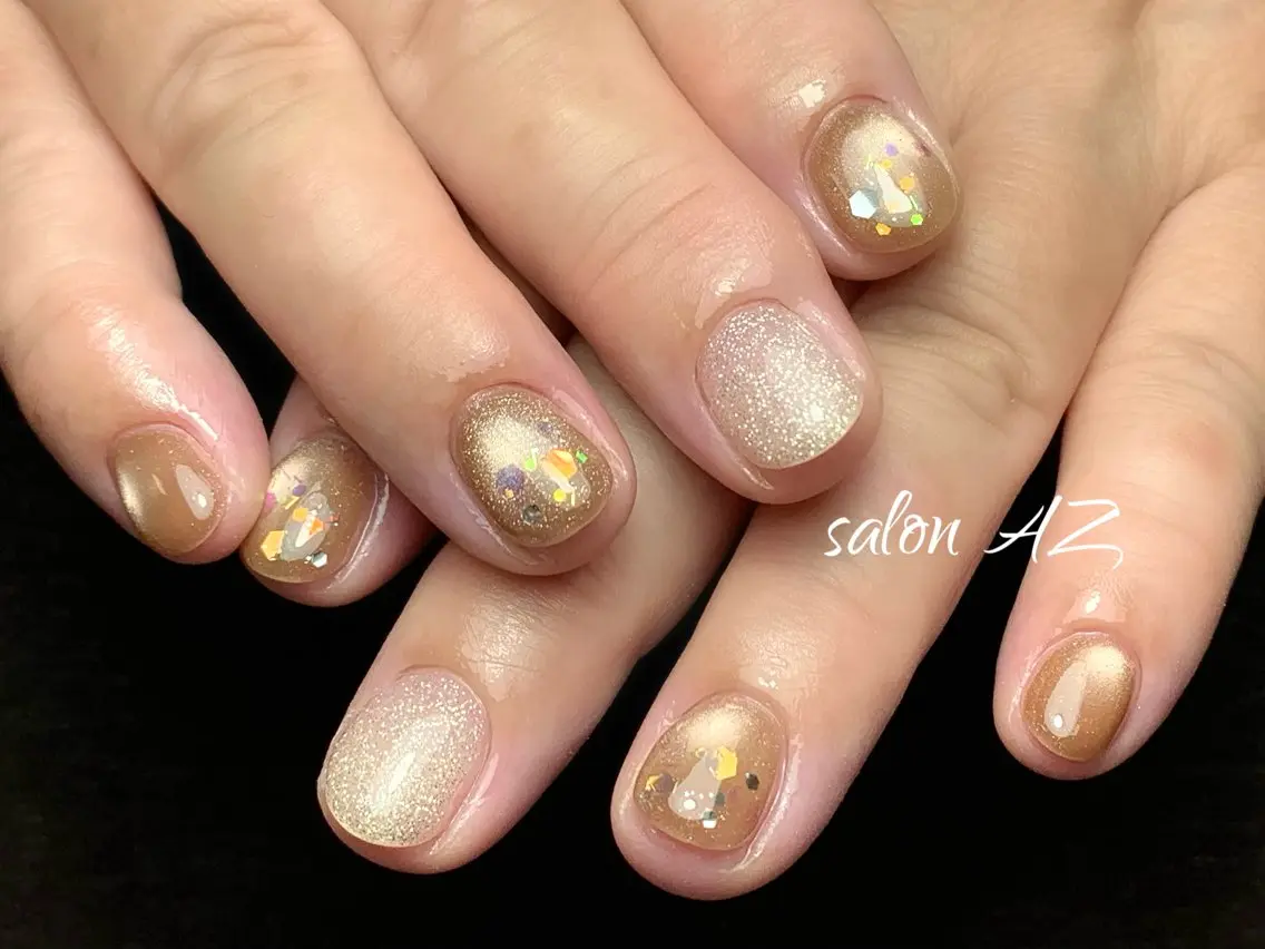 ネイル オフィスネイル ハンドネイル salon AZのネイルデザイン