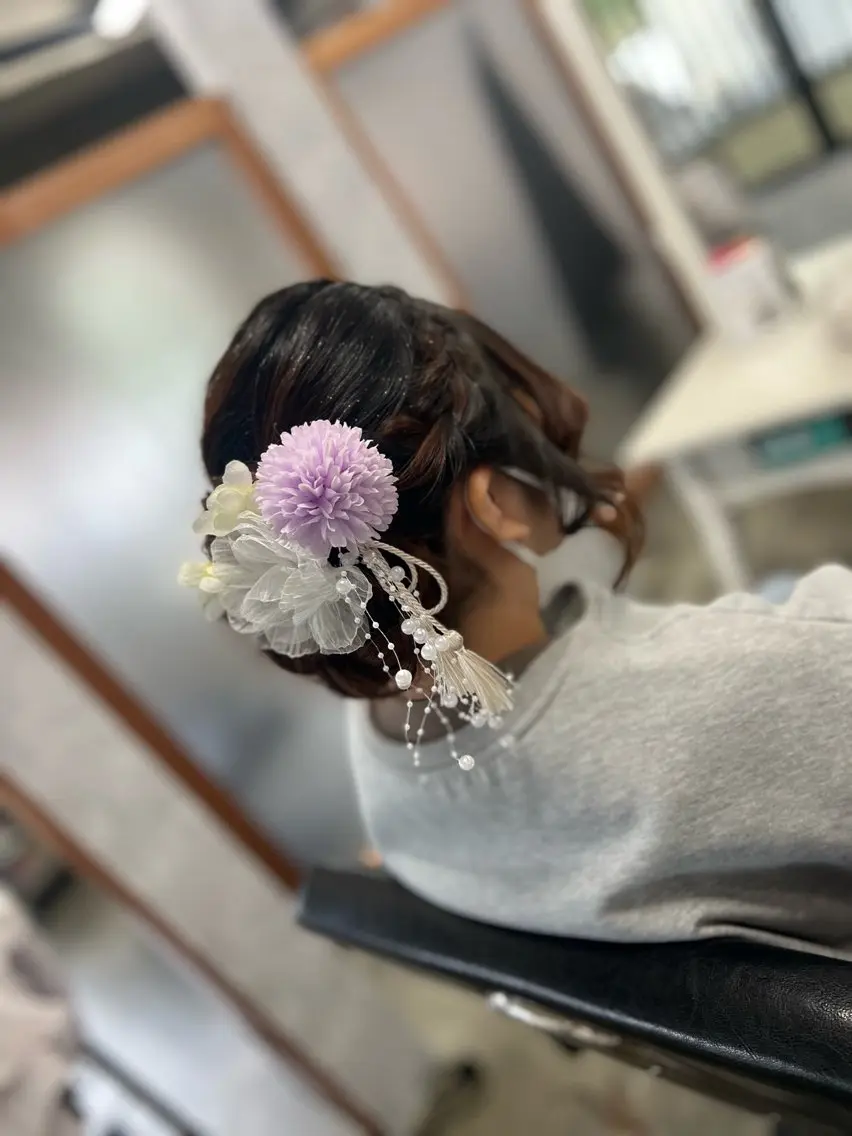 ヘアアレンジ ヘアセット Style Tのヘアスタイル