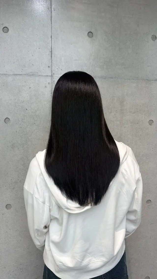 ロング カラー パーマ ヘアアレンジ メンズ 赤み消しカラー /美 髪☘️Reika☘️のヘアスタイル