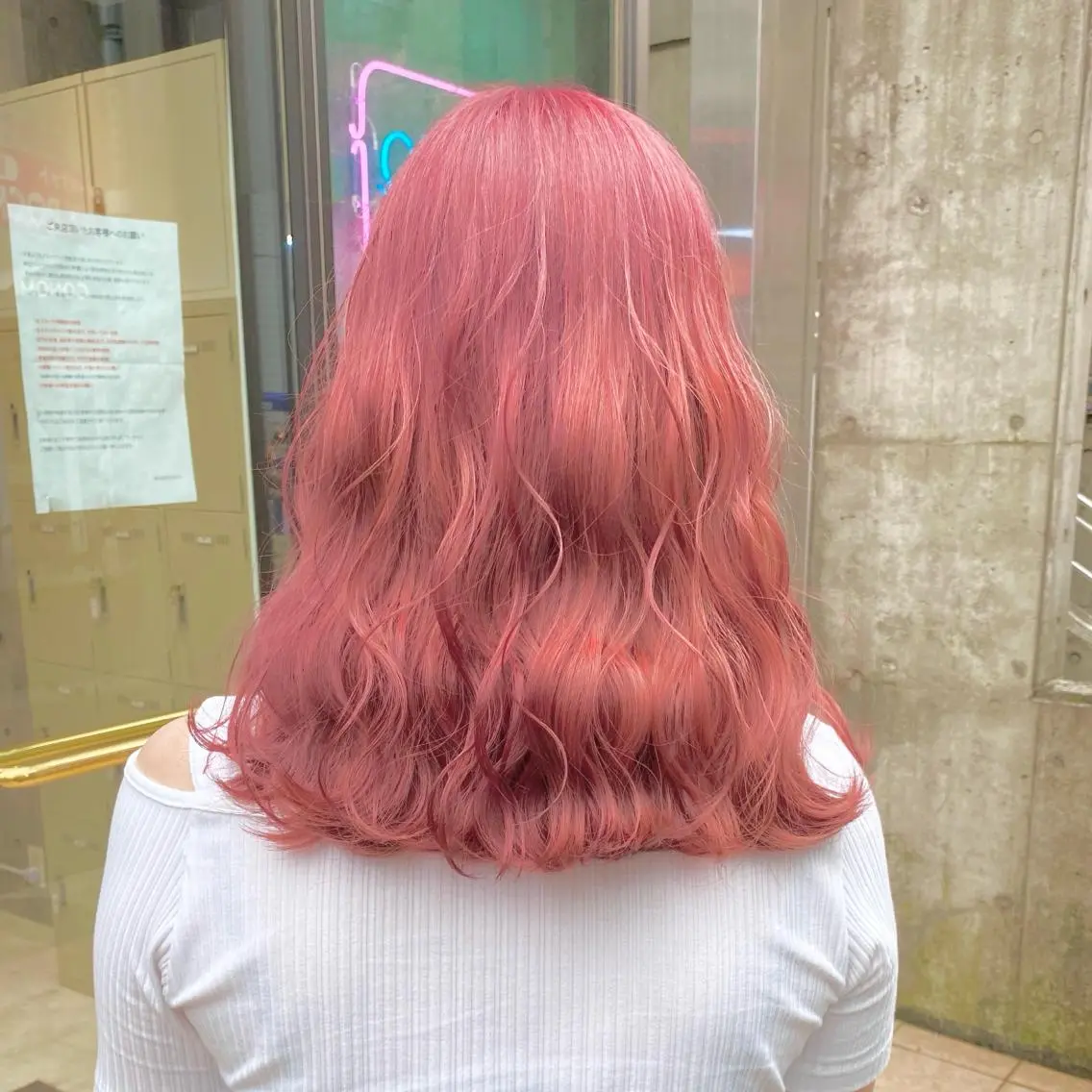 ロング カラー ヘアアレンジ メンズ キッズ ブリーチの髪様 MASATOのヘアスタイル