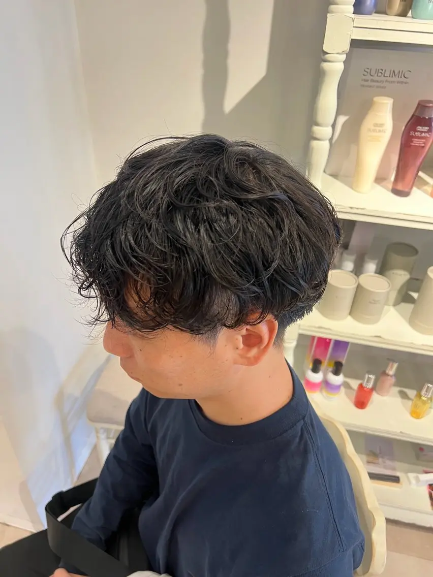 パーマ CreBiA ひなたのヘアスタイル