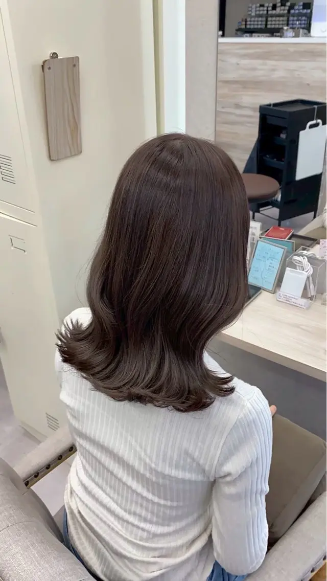 ミディアム カラー ヘアカラー ♡NOZOMI ♡のヘアスタイル