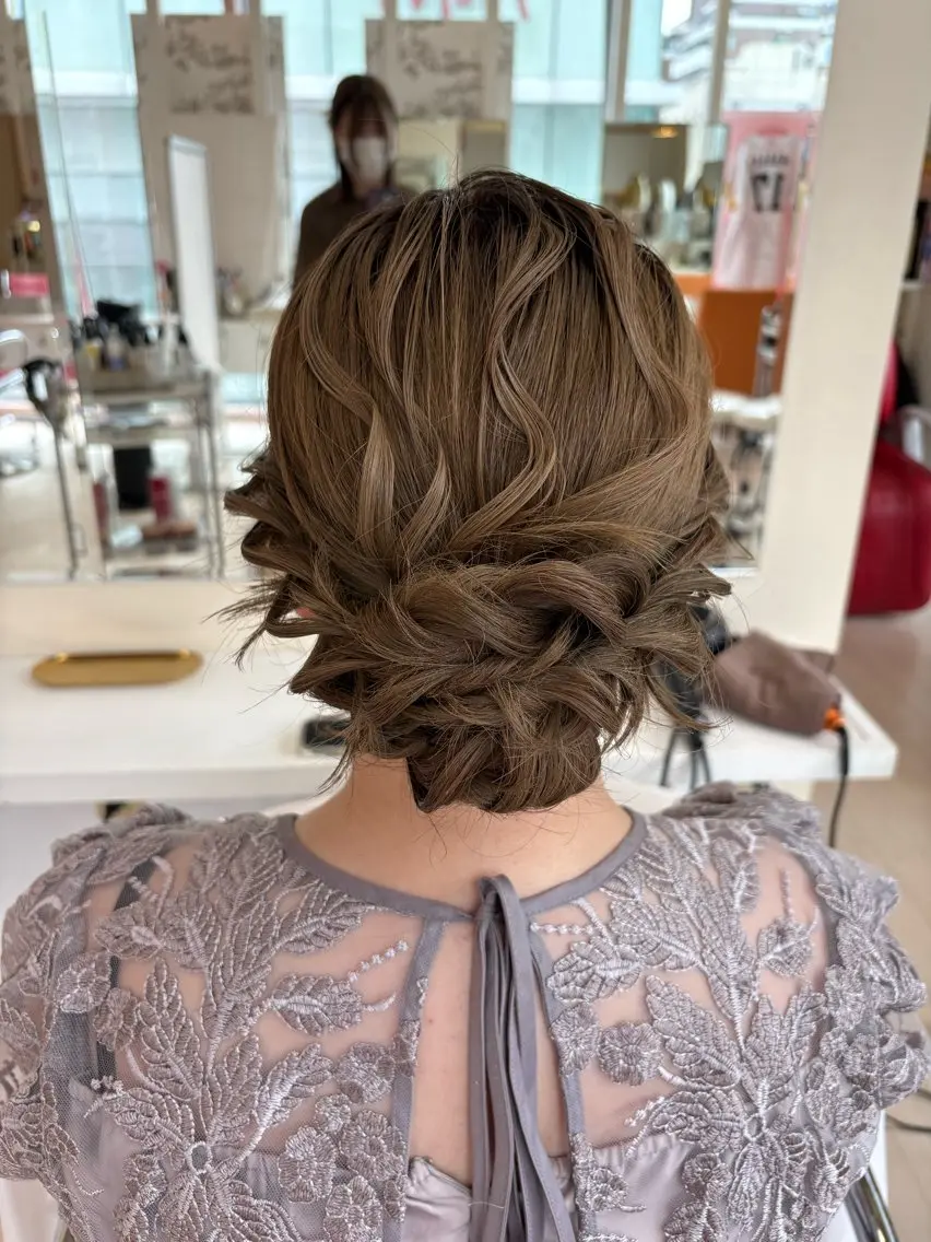 ヘアアレンジ ヘアセット PazRood 山下のヘアスタイル