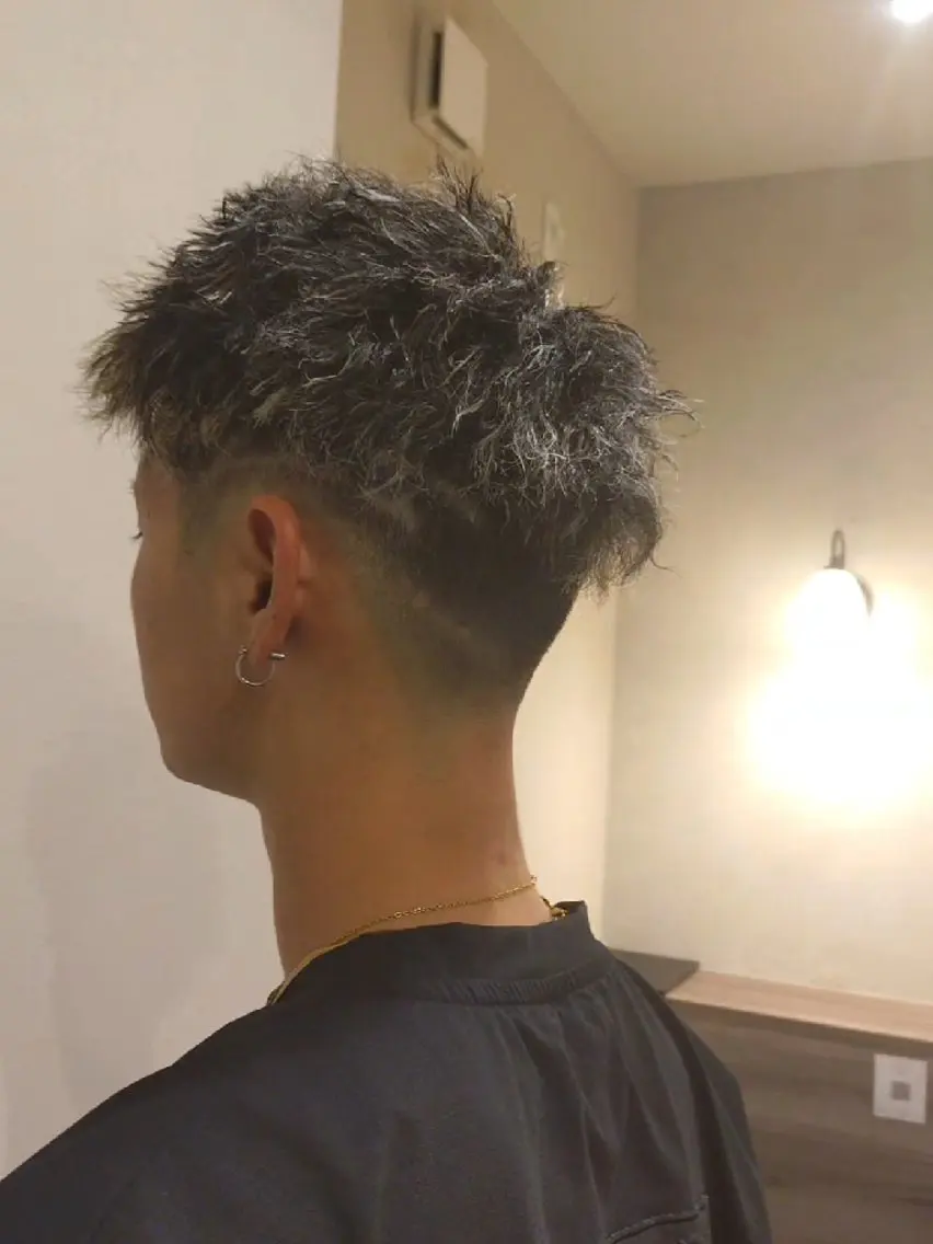 メンズ フェードカット 宮下 渚のヘアスタイル