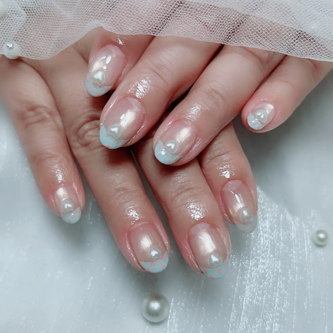 ネイル ジェルネイル ニュアンスネイル 夏ネイル ハンドネイル Cute Tips nailのネイルデザイン