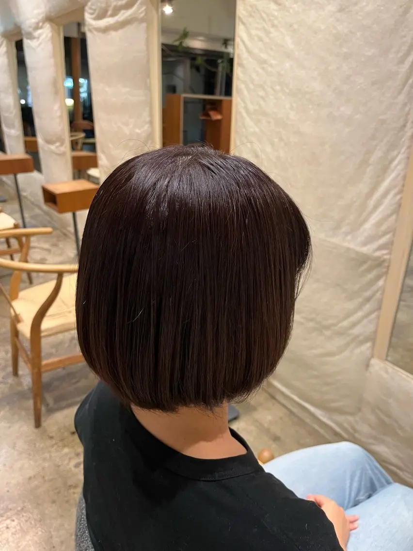 ワンカラー+内部補修トリートメントの写真