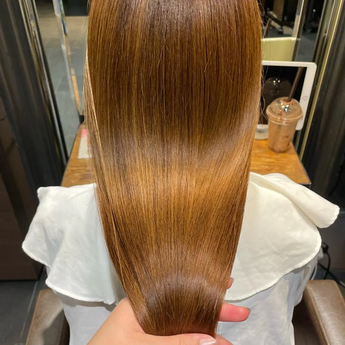 ロング 松木 花鈴のヘアスタイル