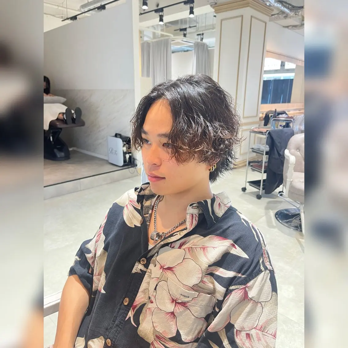 ✂️カット+波巻きorスパイラル系パーマの写真
