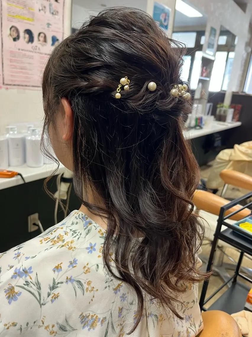 ヘアアレンジ 鍋田 彩歌のマツエク・マツパデザイン