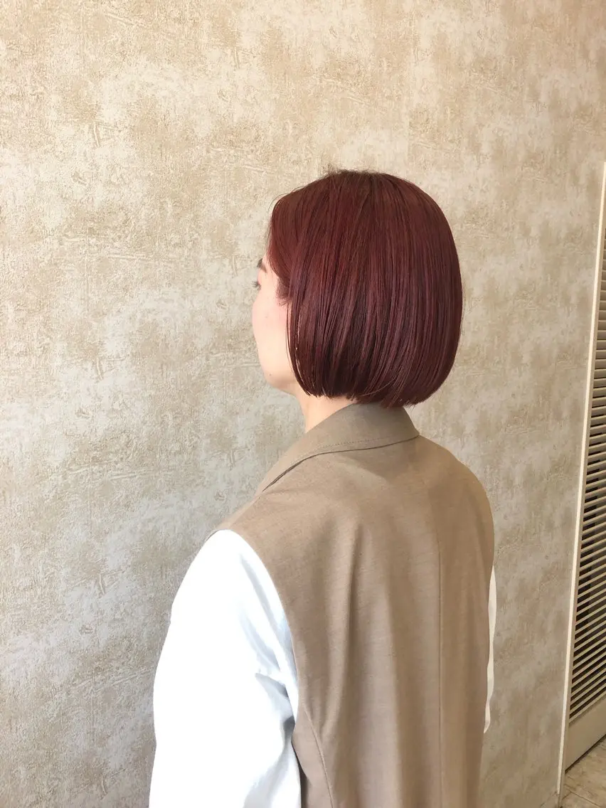 似合わせカット & 透明感カラー&トリートメントの写真
