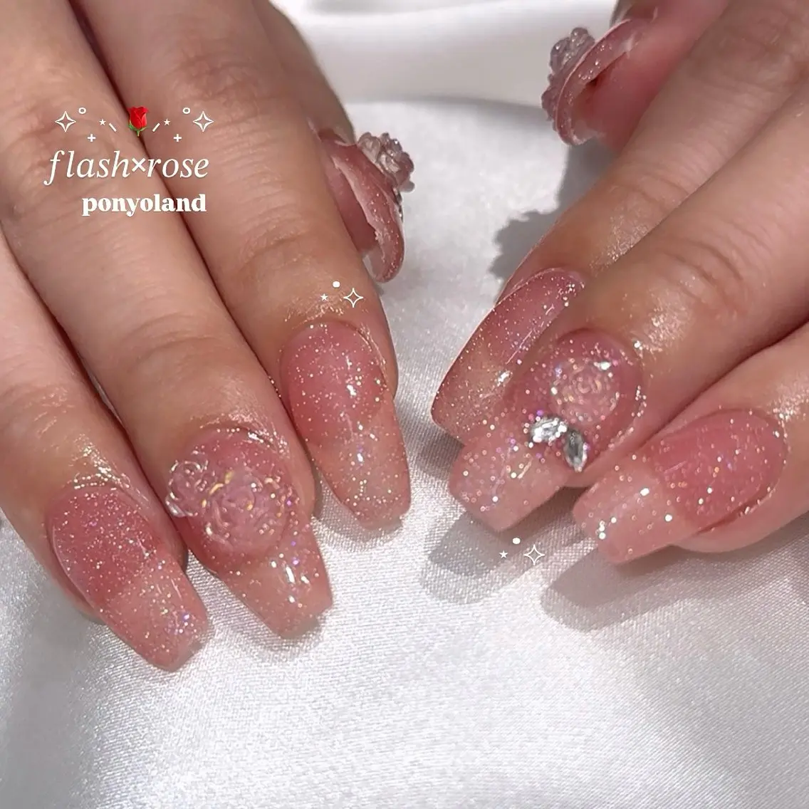 ネイル フラッシュネイル ワンカラーネイル ハンドネイル ponyoland 目黒/恵比寿💎のネイルデザイン