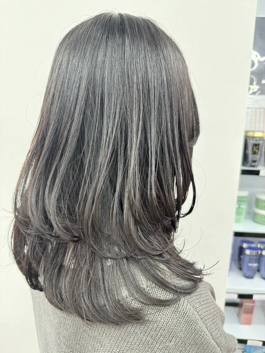 セミロング カット トリートメント 🌿佐山 絵梨佳🌿 Recharme新保のヘアスタイル