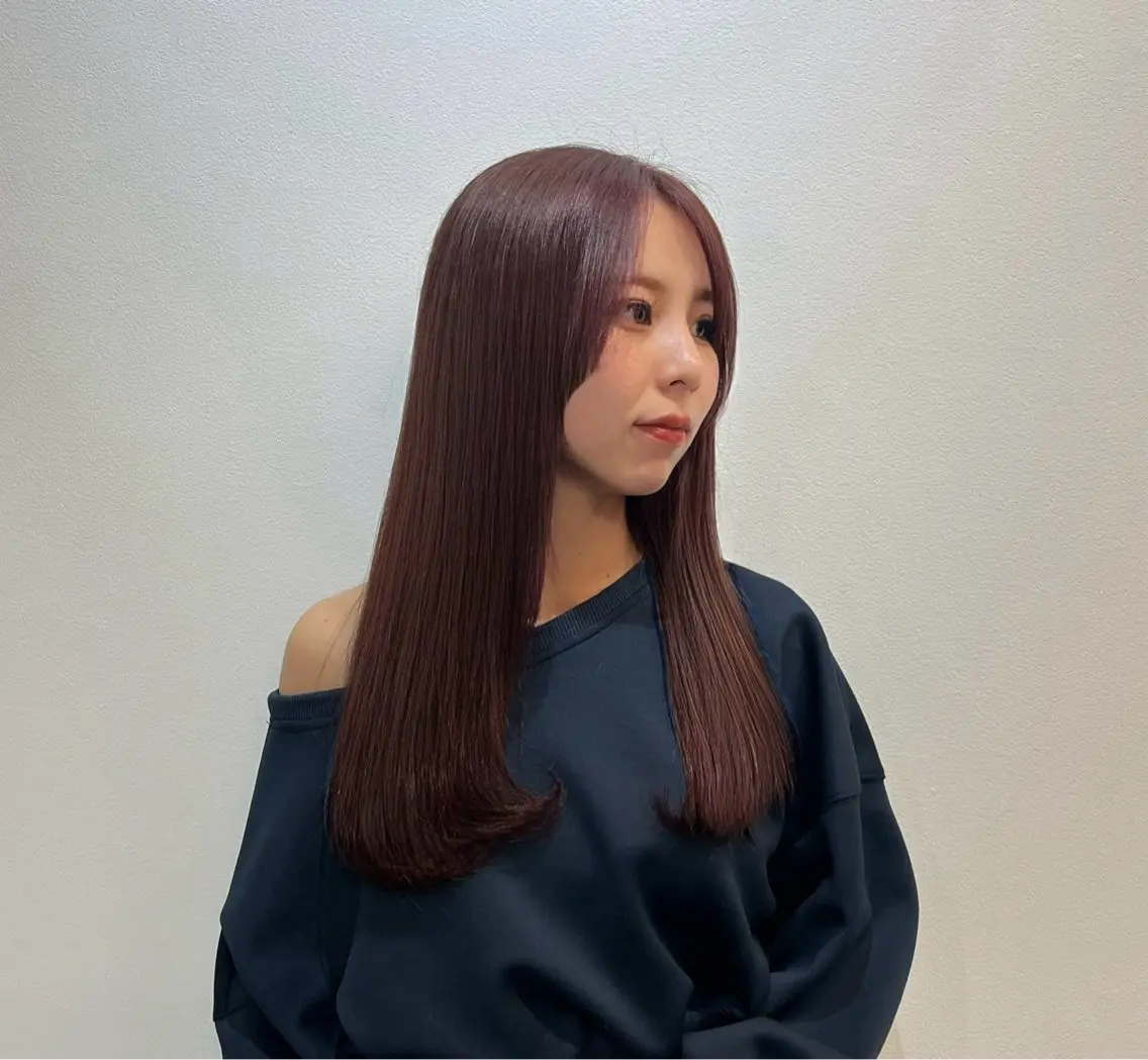 🎀韓国レイヤー/ 🫧透明感カラーのヘアスタイル