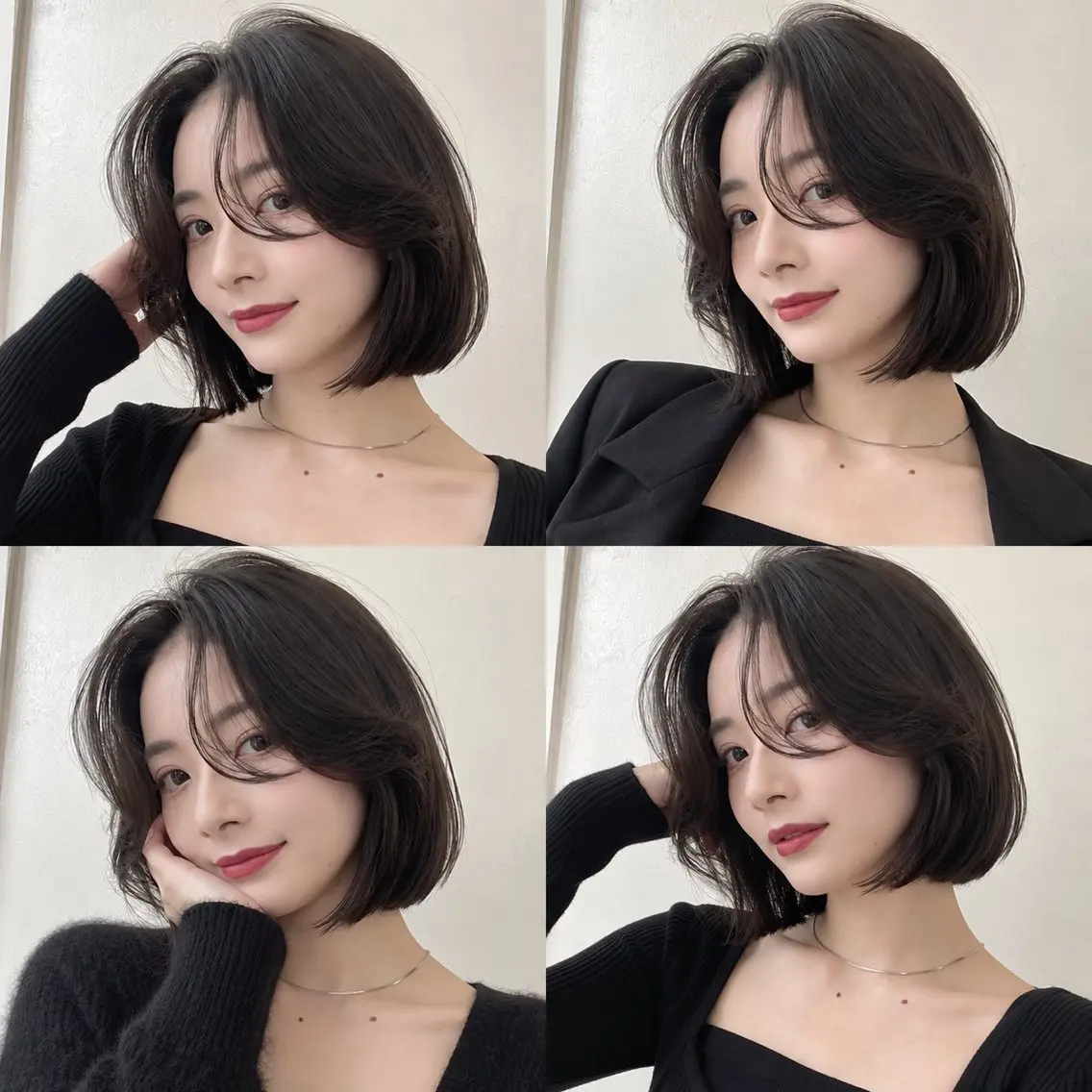 ショート カラー パーマ カット ヘアカラー 縮毛矯正 トリートメント 🦋韓国風レイヤー/ 艶髪矯正🦋凛太郎のヘアスタイル